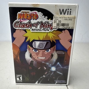 NINTENDO Wii - Naruto - Clash Of Ninja Revolution en caja original - Imagen 1 de 3