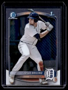 2025 Bowman Chrome Josue Briceno Detroit Tigers #BCP-13 - Picture 1 of 2