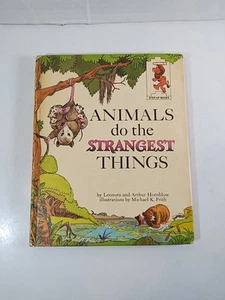 Animals Do The Strangest Things Leonora Arthur Hornblow 1964 Vtg Children’s Book - Picture 1 of 11