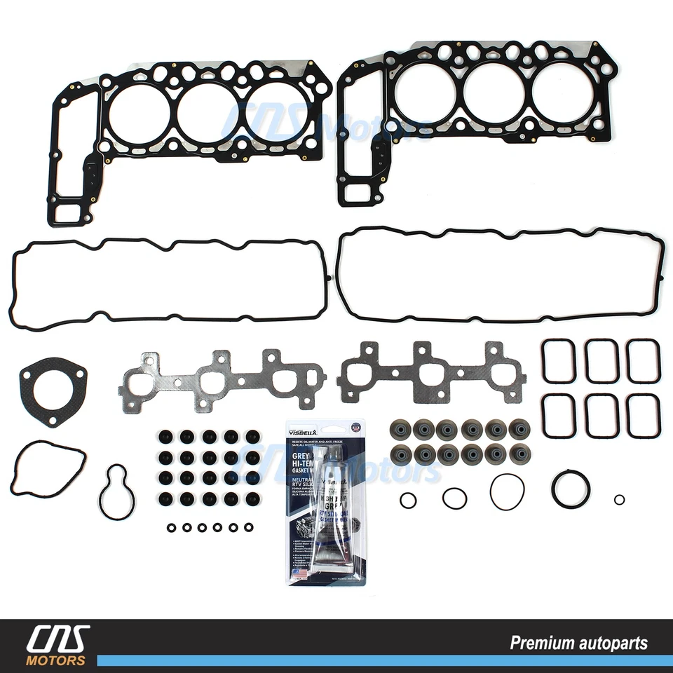 MLS Head Gasket Set For 05-12 Dodge Durango Dakota Ram 1500 Jeep Grand Cherokee - Imagem 1 de 2