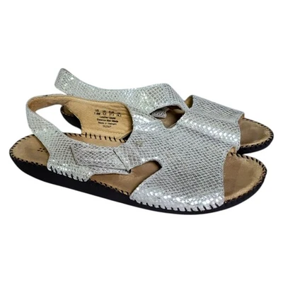 Sandalias Scout Naturalizer para Mujer Planas Talla 7.5M Cordones Cuero Gancho y Lazo  Foto 1 de 4