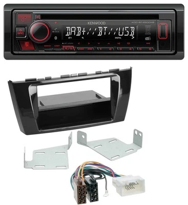 Kenwood MP3 CD USB Bluetooth DAB Autoradio für Mitsubishi Space Star A00 ab 13 A - Bild 1 von 4