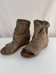 A.S.98 Womens Brielle Peep Toe Bootie Size 40 - Picture 1 of 7