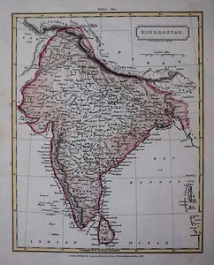 INDIEN FÜR WANDERATLAS 1823. - Bild 1 von 1