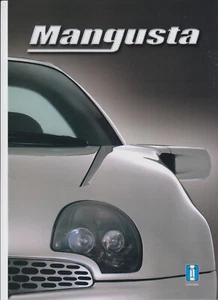 1999 Qvale (De Tomaso) Mangusta (DeTomaso) Prospekt / brochure - Picture 1 of 3
