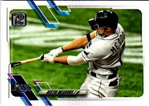 Austin Meadows 2021 Topps Series 1 70th Anniversary Card #86 Tampa Bay Rays MLB - Picture 1 of 2