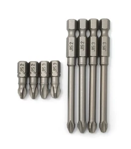 TRUE JIS Metric Screwdriver Screw Driver Drivers Impact Bits Set #2-3 0059-004 - Bild 1 von 9