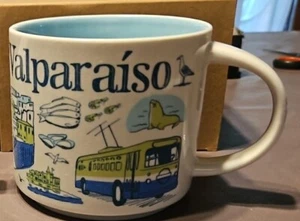 Tasse Valparaiso Starbucks "Been There Series" Serie 14 Oz Becher - Bild 1 von 2