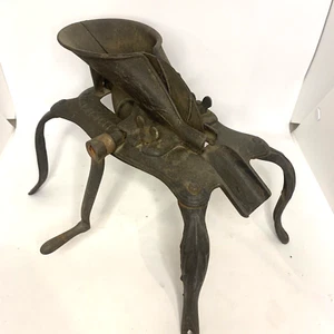 Antique Black Cast Iron Cherry Pitter Stoner Spider Leg Pat. 1866 - Picture 1 of 15