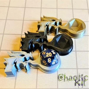 Supporto D20. Ottimo per Dungeons and Dragons, DND, Pathfinder, giochi di ruolo - Foto 1 di 3