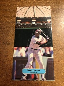 1987 Donruss Baseball Pop-Up # 16 Tony Gwynn