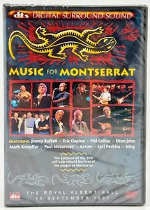 Music for Montserrat - Live At The Royal Albert Hall (DVD, 1997) = New - Picture 1 of 3