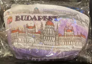 Cartera de cambio de monedas Budapest con cremallera y llavero sellado - Imagen 1 de 2
