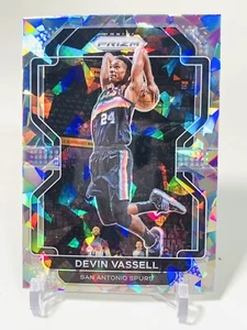 2021-22 Prizm Basketball Devin Vassell Cracked Ice - Picture 1 of 5