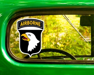 2 US ARMY 101st AIRBORNE DIVISION DECALs Sticker Bogo For Car Bumper Window   - Picture 1 of 1