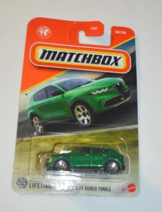 MATCHBOX 2025 MBX HIGHWAY ADVENTURE 50/100 - 2023 ALFA ROMEO TONALE GREEN - Picture 1 of 5