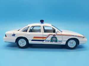 Vtg. CROWN VICTORIA, 1994 Road Champs, RCMP GRC Police, White Collectible Car