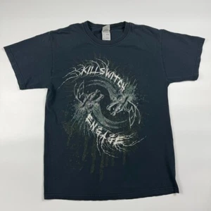 Fruit of The Loom T-Shirt Mens Medium Black Killswitch Engage US Rage Tour 2010 - Picture 1 of 7