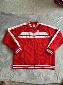 Disney The Original Mickey 1928 Red White Burbank California Jacket Top Size XL - Picture 1 of 9