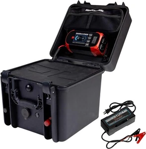 POWERBOX+ 135 WATERPROOF SOLAR GENERATOR, 12V 135AH BATTERY INCLUDED - Picture 1 of 10