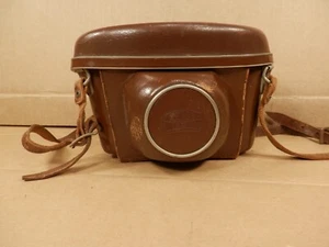Vintage Zeiss Ikon  Rangefinder Brown Leather Camera Case Only 1218/24 - Picture 1 of 12