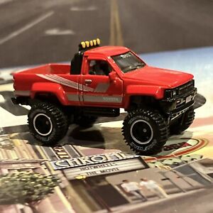 HOT WHEELS THE HOT ONES ‘87 TOYOTA TRUCK CUSTOM MADE REAL RIDERS LOOSE RED
