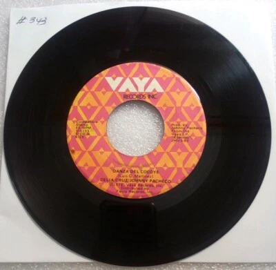 Celia Cruz Johnny Pacheco Danza Del Coyote Tengo Un Carinito VAYA 5155 VG  #343 - Image 1 of 2