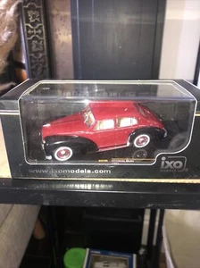 IXO 1/43 HOTCHKISS ANJOU 4-DOOR 1951 DARK RED ART. CLC185 NEW BOXED - Picture 1 of 1
