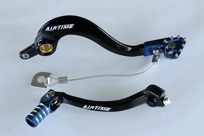 PEDAL DE FRENO TRASERO CNC FORJADO AIRTIME Y PALANCA DE CAMBIOS YAMAHA YZ450F 2018-2022 BL1916 Foto 1 de 2