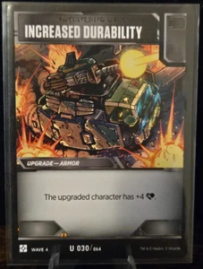 Transformers - TCG - Wave 4 - U 30/64 - Increased Durability - Card - Picture 1 of 2