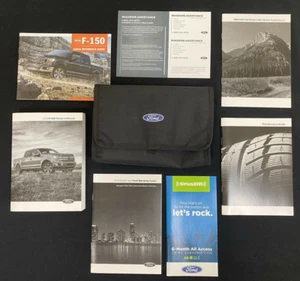 🚙 2018 FORD F-150 OWNERS MANUAL SET CASE OEM FREE ROADSIDE HELP CARD QUICKSTART - Picture 1 of 6