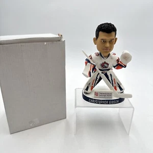 CHRISTOPHER GIBSON Bridgeport Sound Tigers Bobblehead New York Islanders Bobble - Picture 1 of 18