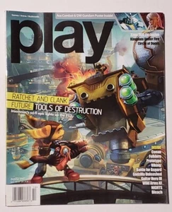 Play Magazine - Games, Anime, & Multimedia - OCT 2007 W/ Gundam Poster Attached - Picture 1 of 14