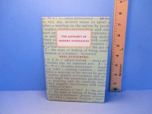 humor book ALPHABET OF MODERN ANNOYANCES by NEIL STEINBERG 1996 hc 1st ed - Picture 1 of 7