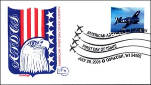 Scott 3918 37 Cents F6F Hellcat Bernard Goldberg Printed FDC - Imagen 1 de 2