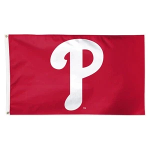 PHILADELPHIA PHILLIES LOGO 3'X5' TEAM FLAG NEW WINCRAFT ๐ - Picture 1 of 1