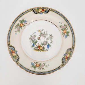 Morimura Noritake Vintonia Bread & Butter Plate 6.25” Fruit Gold Trim Japan RARE - Picture 1 of 11