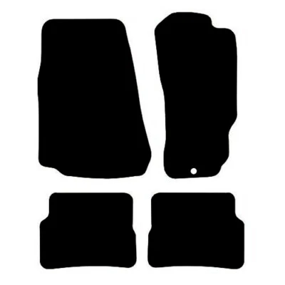 FITS MAZDA RX8 2003 TO 2012 FULLY TAILORED BLACK CAR FLOOR MATS SET (1 CLIP) - Image 1 of 4