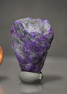 Sugilite Rough Gem Purple Gemstone Lapidary Cabbing Wire Wrapping Great Color - Picture 1 of 12