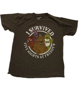 I Survived Five At Freddy's Tee Shirt Child's Size Medium (8) - Picture 1 of 10