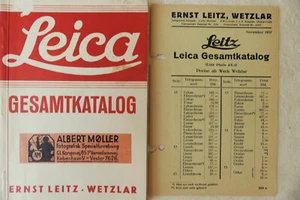 Leica Gesamtkatalog aus 1936 + Preisliste 1937 - Picture 1 of 8