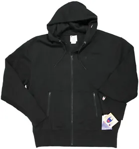 CHAMPION Full Zip Tech Weave Hoodie- L- NEW- $90 hidden pocket sport Sweatshirt - Picture 1 of 5