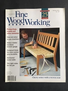 Revista de carpintería fina febrero 2001 # 147 sofá cerezo con asiento tejido - Imagen 1 de 2