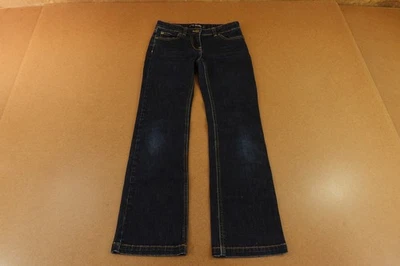 Мини Boden девочек размер 10 темно стирка джинсовой ткани Bootcut джинсы новый - Изображение 1 из 4