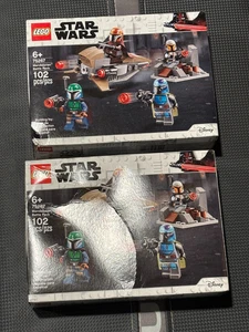 Lot of 2 LEGO Star Wars: Mandalorian BP (75267) ***SEALED BRUISED BOXES*** - Picture 1 of 5