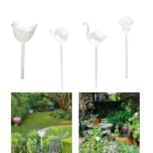 Plant Watering Globe Glass Waterer Indoor Plants Watering Aid Irrigation Dripper - Picture 1 of 16