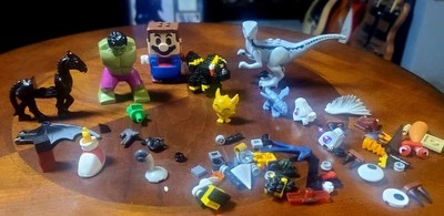 Lego, Mario, Dinosaur,  Horse, And Other Misc Peices - Image 1 of 4