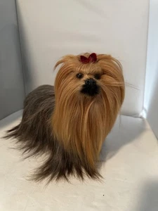 HARD TO FIND LIVELY and LOVELY brand handmade YORKSHIRE TERRIER collectable - Picture 1 of 9