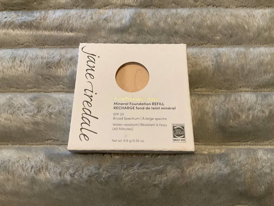 Jane Iredale PurePressed Base Mineral Foundation-NATURAL REFILL - Image 1 of 1