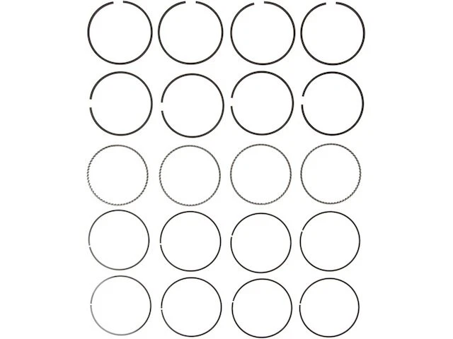 Комплект поршневых колец Mahle 83FSMV67 для Buick Century 1993 1994 1995 1996 - Изображение 1 из 1